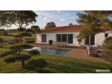 maison sur terrain 1300 m2 saint sulpice sur leze 31410