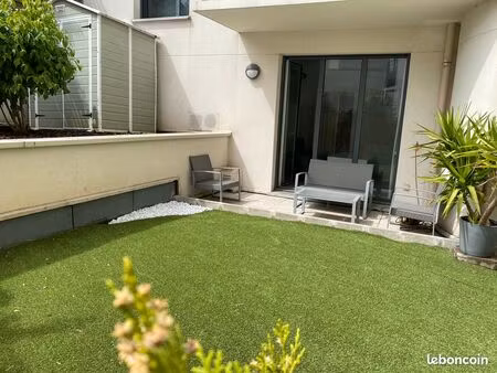 studio meublé 31 m² + jardin 30 m² + parking – dpe a – maisons-alfort