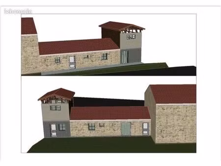 duplex en cours d’aménagement avec terrain privatif – fort potentiel – toulenne (33210)