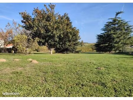 terrain 305 m² creon