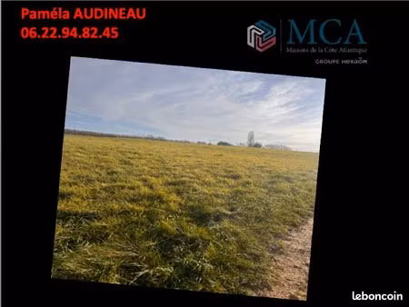 terrain 1 500 m² creon