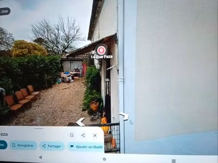 vends maison individuelle