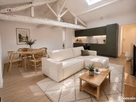 appartement t3 rénové de 56 m² à haux