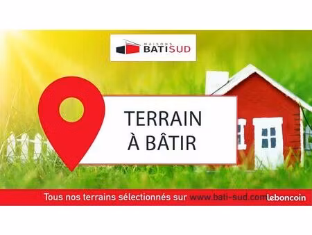 terrain à bâtir de 990 m² à saint-jean-d'illac (33)