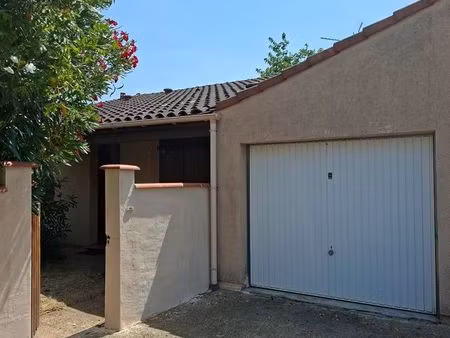 maison meublée 72m2 t3 + garage + jardin à louer