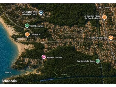 terrain 351 m² lacanau