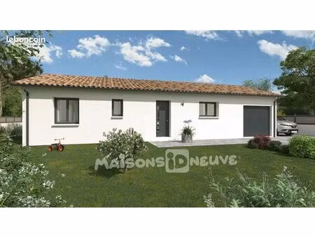 projet de construction d'une maison 98 m² avec terrain à martillac (33)