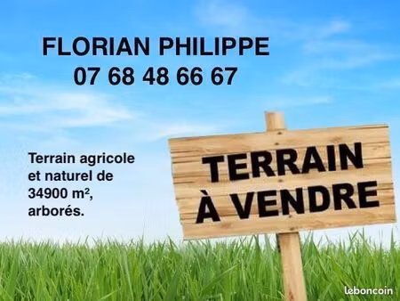 terrain 34900 m² la dominelais