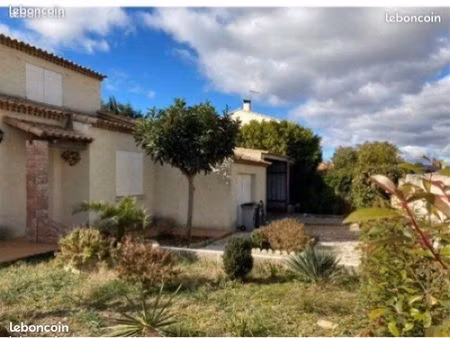 villa 5ch. terrain 585m2 + hangar