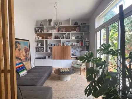 charmante échoppe rénovée avec jardin