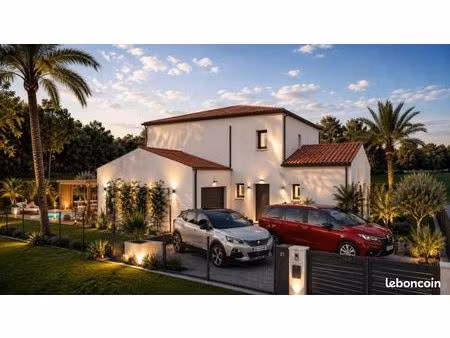 poussan (34560) – élégante villa contemporaine t5 avec suite parentale et garage