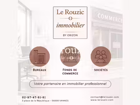 vente locaux professionnels 300 m² à ploermel (56800)  788 400 €