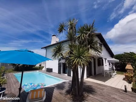 maison 149 m2  5 ch  piscine  garage