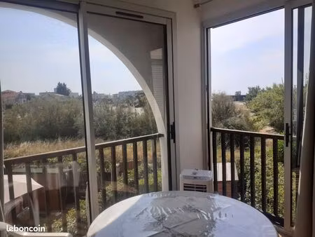 t2 carnon-ouest vue dégagée mer et jardins