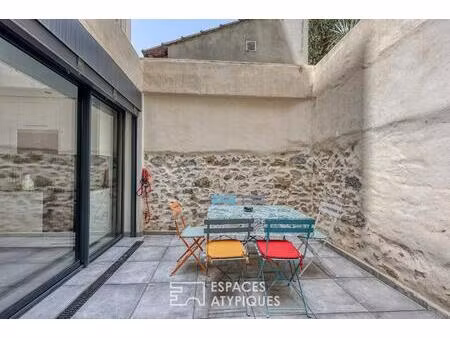 loft en centre ville et son patio