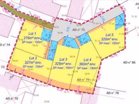 vente terrain à servon-sur-vilaine (35530) : à vendre / 327m² servon-sur-vilaine