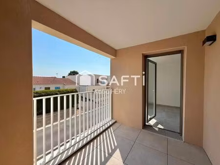 t3 lumineux avec terrasse – résidence récente – 2 parkings
