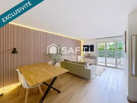 gradignan – t2 de 48 m² entièrement rénové – résidence avec piscine et parking
