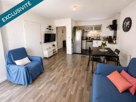 appartement t2 43m² - immeuble 2016 -