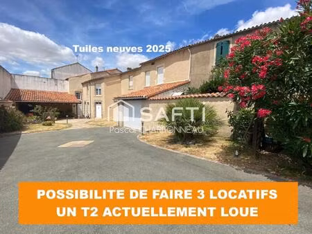 maison de ville 4 chambres au total possibilité de créer jusqu'à 3 logements locatifs