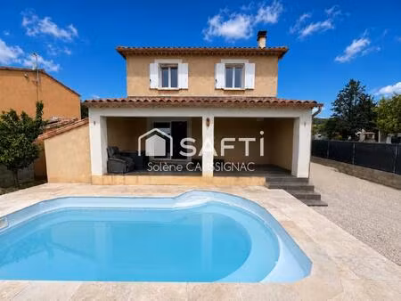 maison st privat des vieux  3 chambres  garage  piscine
