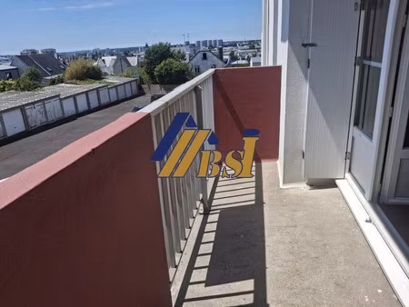 brest kérichen - à louer apprtement t4 balcon + garage