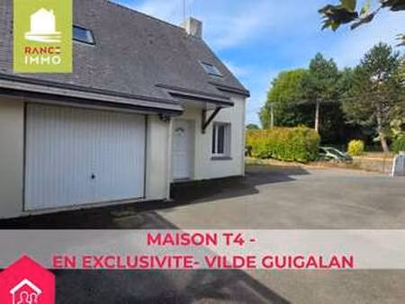 location maison à vildé-guingalan (22980) : à louer / 78m² vildé-guingalan