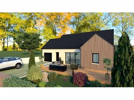 projet de construction d'une maison 73 m² avec terrain à tinteniac (35)