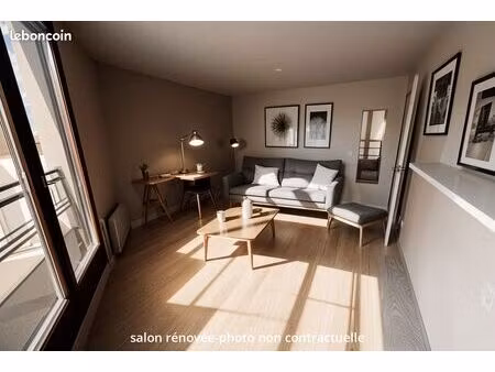 appartement t3 lumineux - 60 m² - villeurbanne république / tolstoï