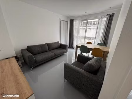 t2 meublé de 40 m² – centre-ville de mantes-la-jolie