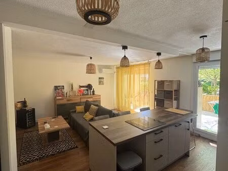 appartement t2 meublé 48 m² + grande terrasse 35 m² + garage – nîmes jean-jaurès