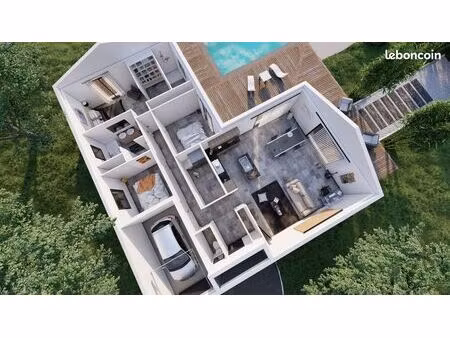 terrain 1 080 m² mees
