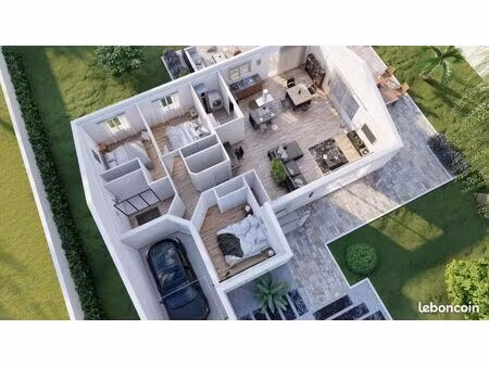 terrain 500 m² saint paul les dax