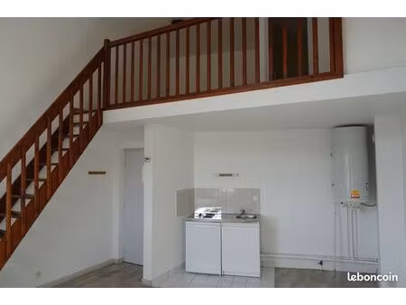 partic loue studio duplex (37m2 avec mezzanine)- secteur rue de nantes-pigeon blanc