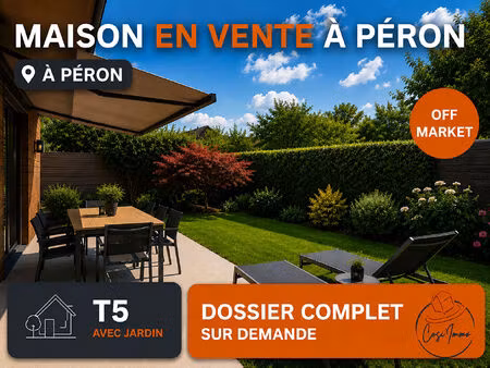 maison peron 5 pièce(s) 180 m2