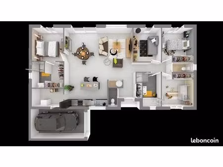 maison 5 pièces 115 m²