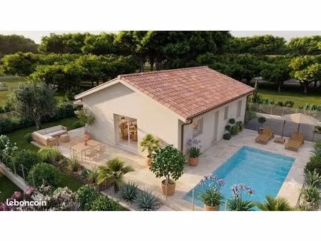 projet de construction d'une maison 80 m² avec terrain à port-de-lanne (40)