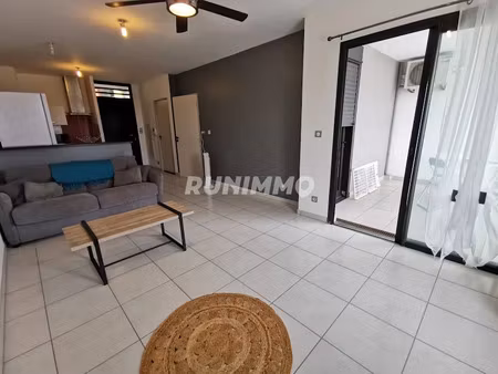 location meublée appartement 2 pièces 47.76 m² à saint pierre (97410)  901 €