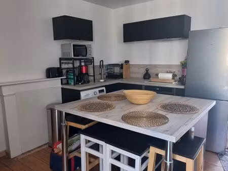 t3 meublé – pornic centre – jardin + balcon – 65 m² dpe c