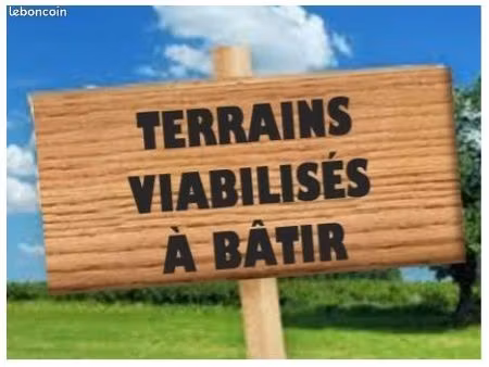 terrain à bâtir  1 lot viabilisé