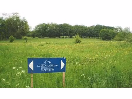 terrain 345 m² pornic