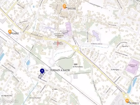 terrain à bâtir - vente directe sans frais d'agence - libre de constructeur - 427 m² - gar