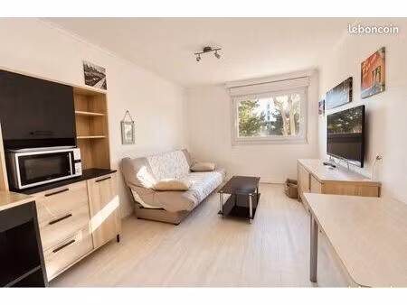 studio 21 m² à 200 m de la plage – résidence avec gardien