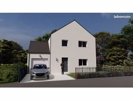 projet de construction d'une maison 90 m² avec terrain à treillieres (44)
