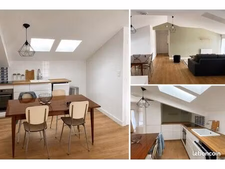 location t3 meublé - nantes sud - bords de sèvre