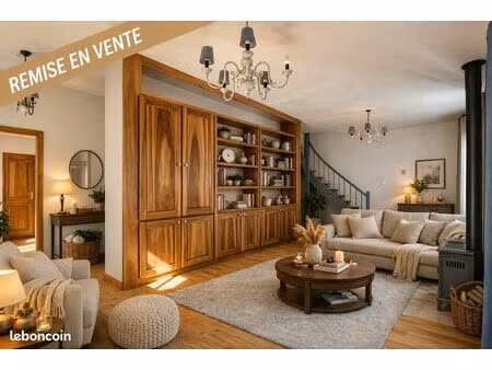 maison familiale 160 m² – 5 chambres – terrasse – sans vis-à-vis – secteur beaurepaire / l