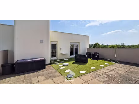 haut floirac - appartement t4 de 80 m² avec deux terrasses de 52m² et 15m² - rare !