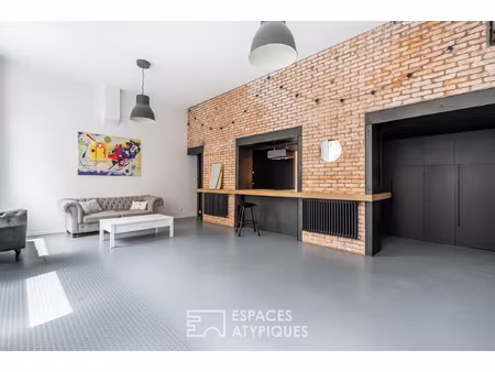 appartement esprit loft avec terrasse