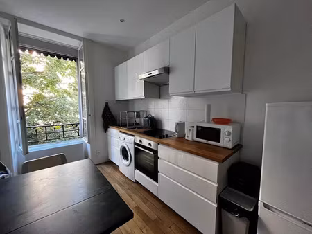 location meublée appartement 2 pièces 35.02 m² à lyon 3ème (69003)  940 €