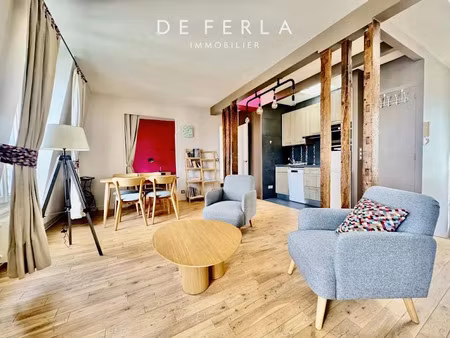 location meublée appartement 2 pièces 50 m² à paris 4ème (75004)  2 060 €